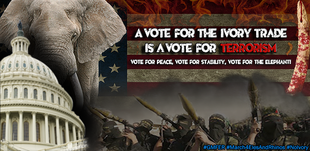 A Vote For The Ivory Trade Is A Vote For Terrorism