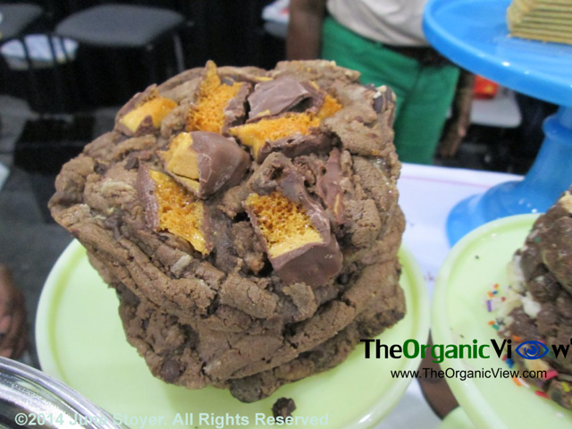 Gooey On The Inside Big Cookie Display at the Summer Fancy Foods Show 2014
