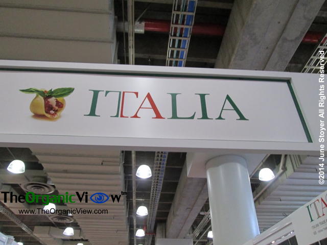 Italia pavilion at the New York Summer Fancy Foods Show 2014