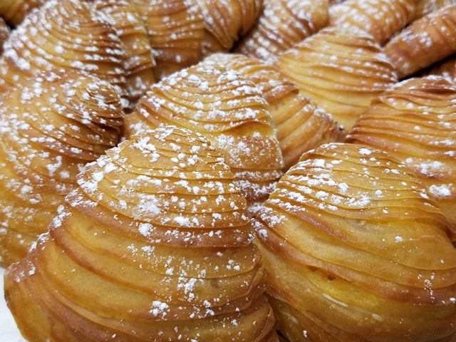 Sfogliatelles. Photo by June Stoyer