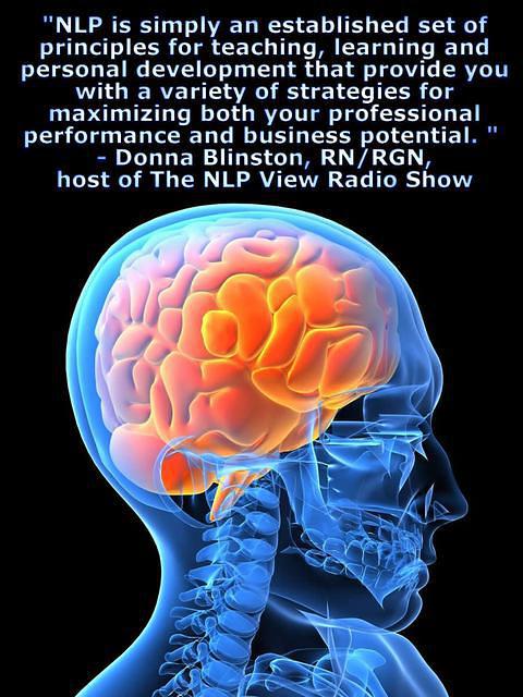 NLP is simply an established set of principles for teaching, learning and personal development that provide you with a variety of strategies for maximizing both your professional performance and business potential.