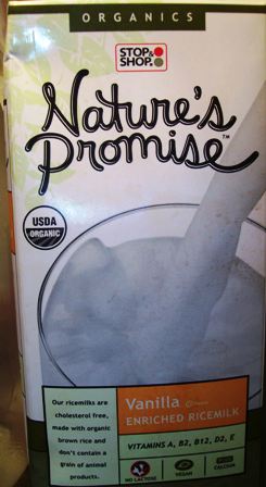 Natures Promise Organic Rice Milk Natures Promise Organic Rice Milk
