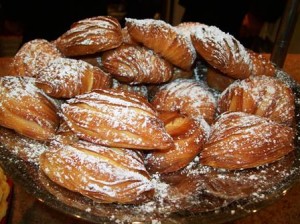 Sfogliatella from Ferrara's Cafe in NYC