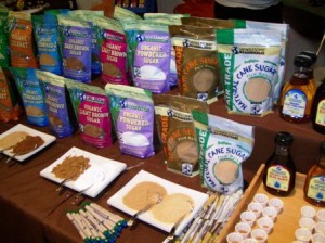 Wholesome Sweeteners Display at the NY Fancy Foods Show