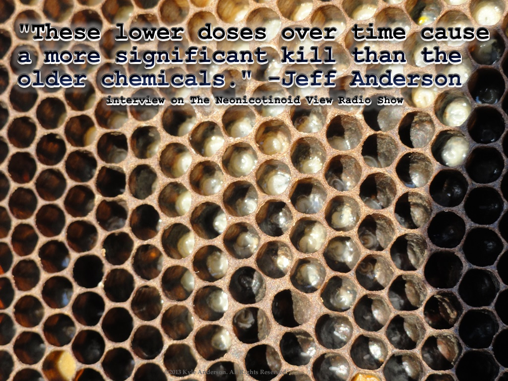 These lower doses over time cause a more significant kill than the older chemicals.
