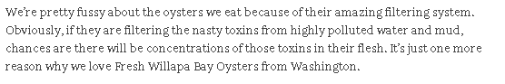 If they are filtering the nasty toxins from highly polluted water and mud, chances are there will be concentrations of those toxins in their flesh. If they are filtering the nasty toxins from highly polluted water and mud, chances are there will be concentrations of those toxins in their flesh.