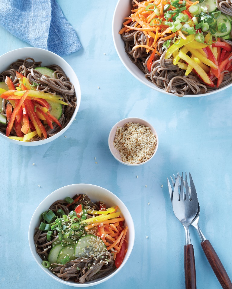 Cold Soba Noodle Salad